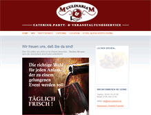 Tablet Screenshot of mm-culinaria.de